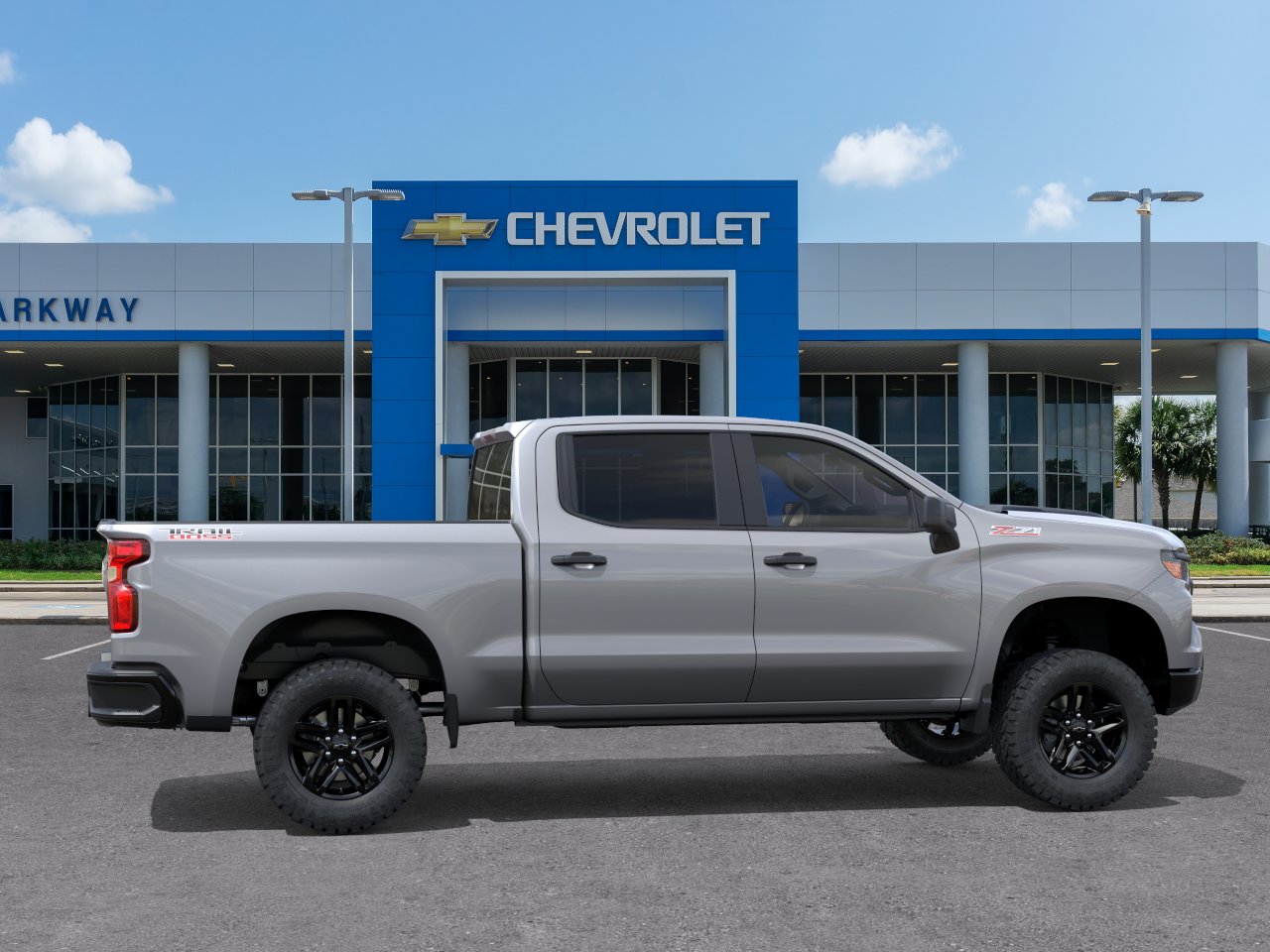 New 2026 Sterling Gray Metallic Chevrolet Custom Trail Boss image 5