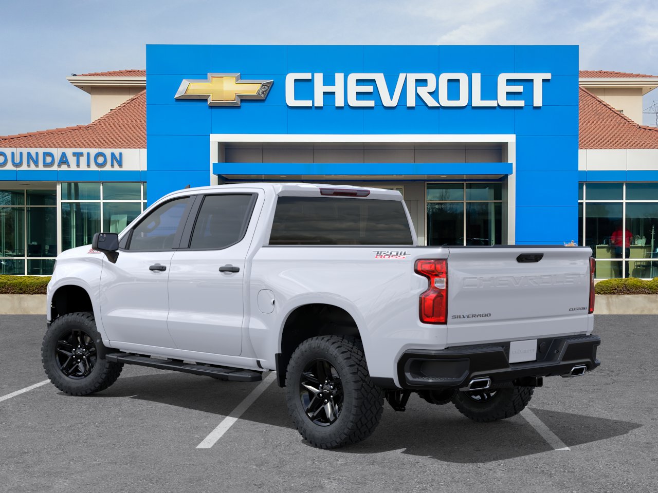 New 2026 Summit White Chevrolet Custom Trail Boss image 3