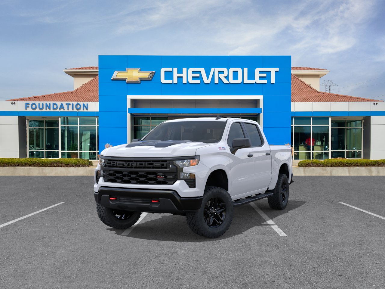 New 2026 Summit White Chevrolet Custom Trail Boss image 8