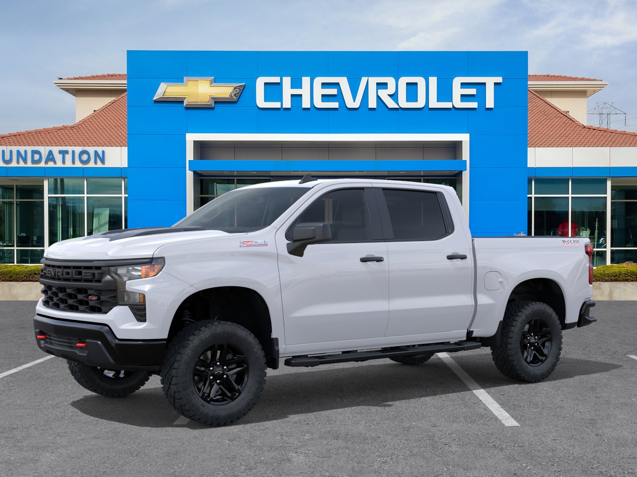 New 2026 Summit White Chevrolet Custom Trail Boss image 2