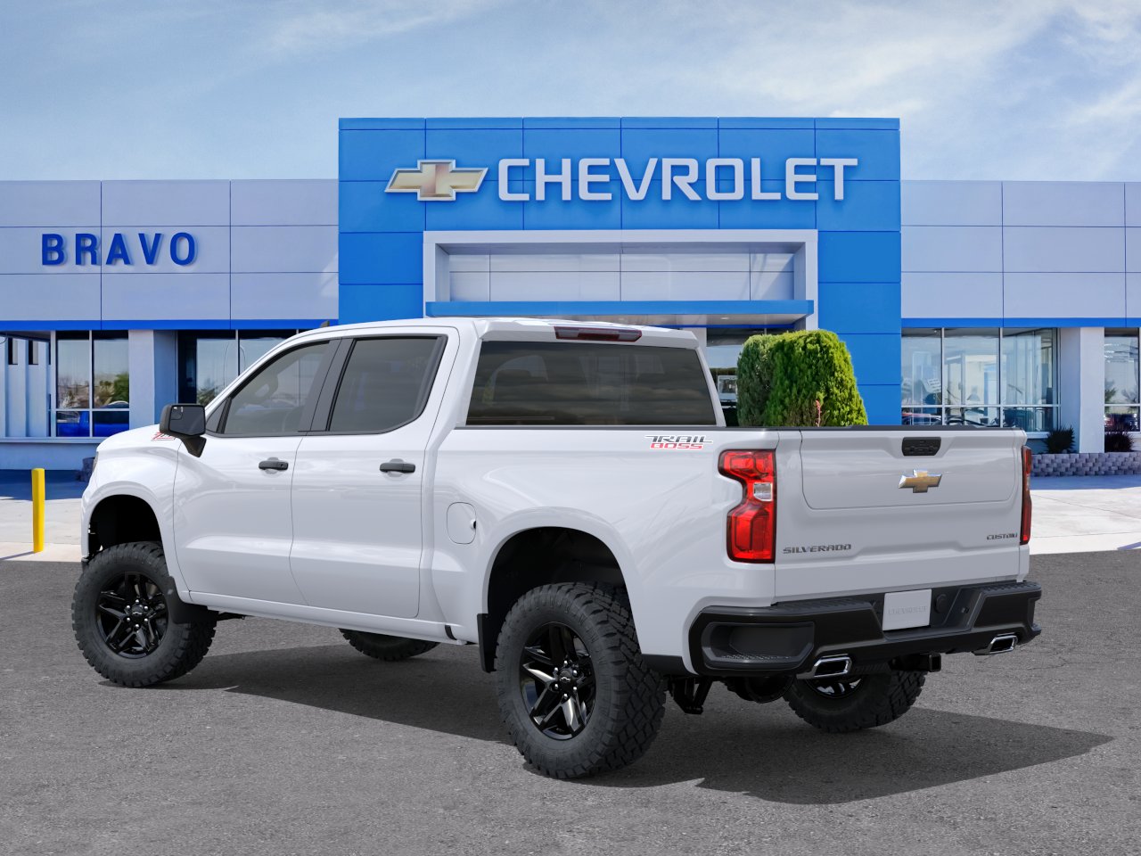 New 2026 Summit White Chevrolet Custom Trail Boss image 4