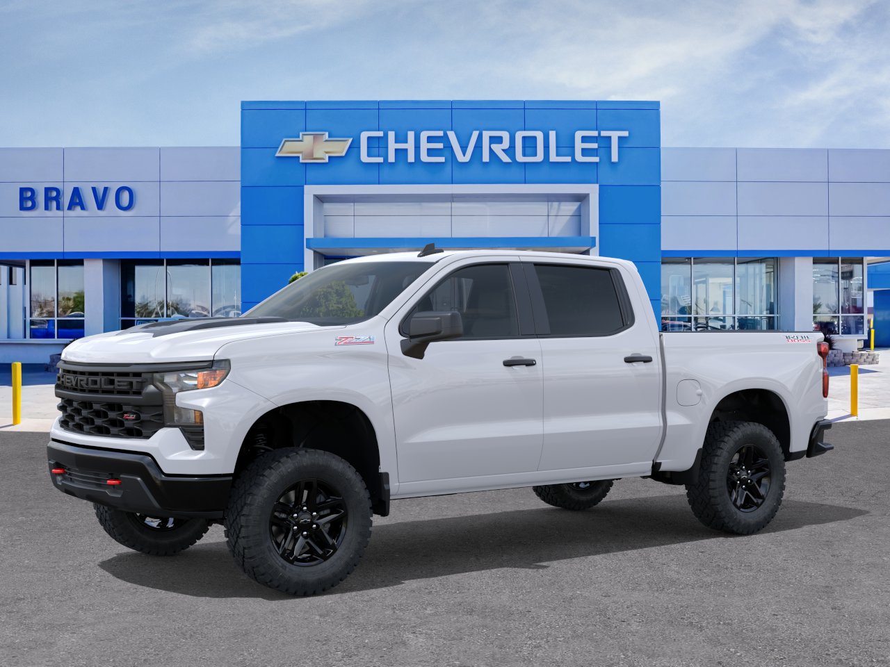 New 2026 Summit White Chevrolet Custom Trail Boss image 3