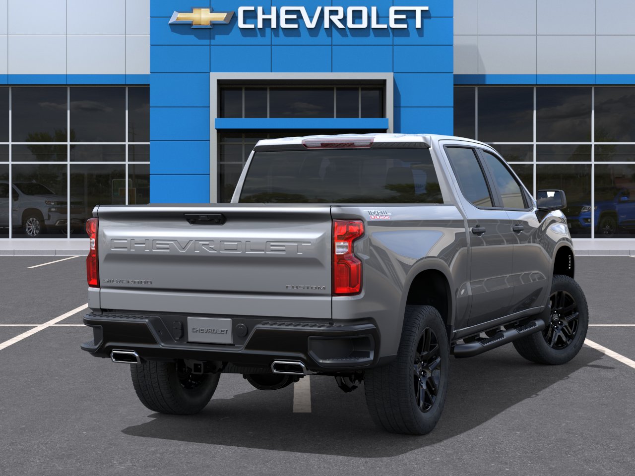 New 2026 Sterling Gray Metallic Chevrolet Custom Trail Boss image 4