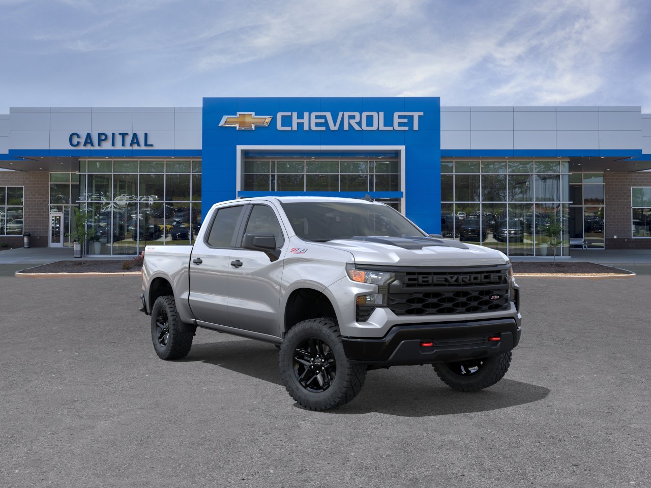 2026 Chevrolet Silverado 1500 Custom Trail Boss 4X4 Crew Cab Short Box's photo