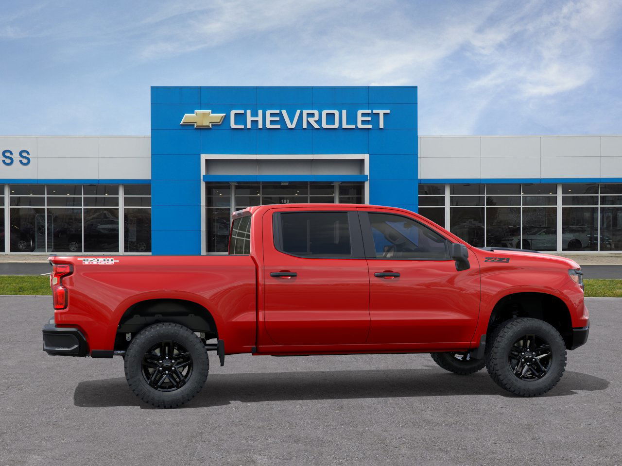 New 2026 Red Hot Chevrolet Custom Trail Boss image 7