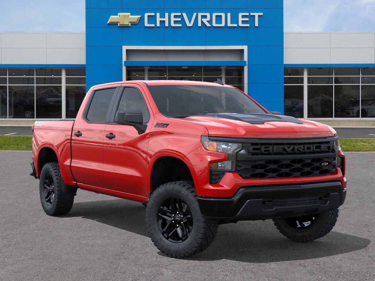 New 2026 Red Hot Chevrolet Custom Trail Boss image 9