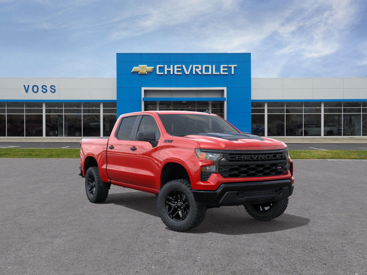 New 2026 Red Hot Chevrolet Custom Trail Boss image 3