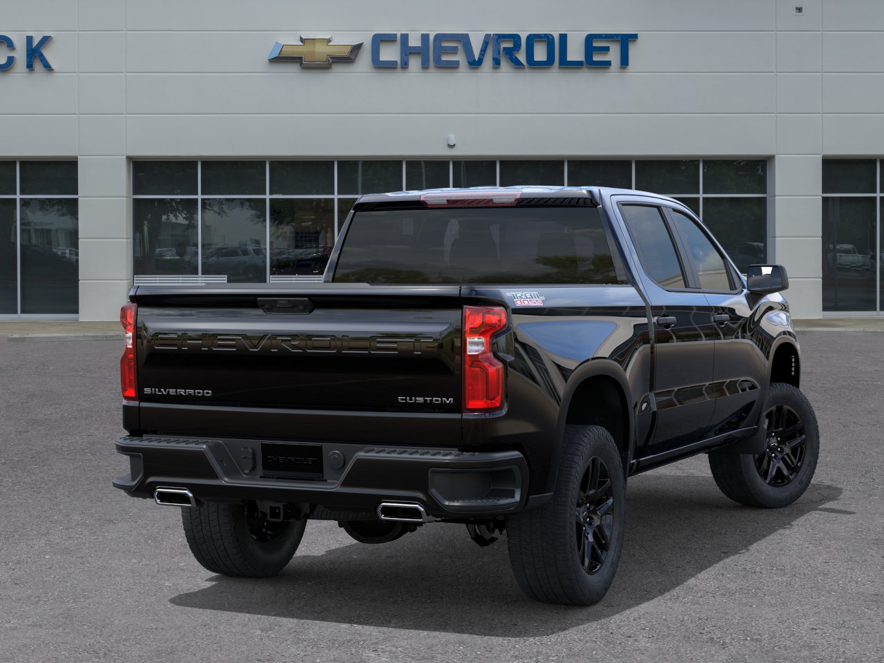 New 2026 Black Chevrolet Custom Trail Boss image 4
