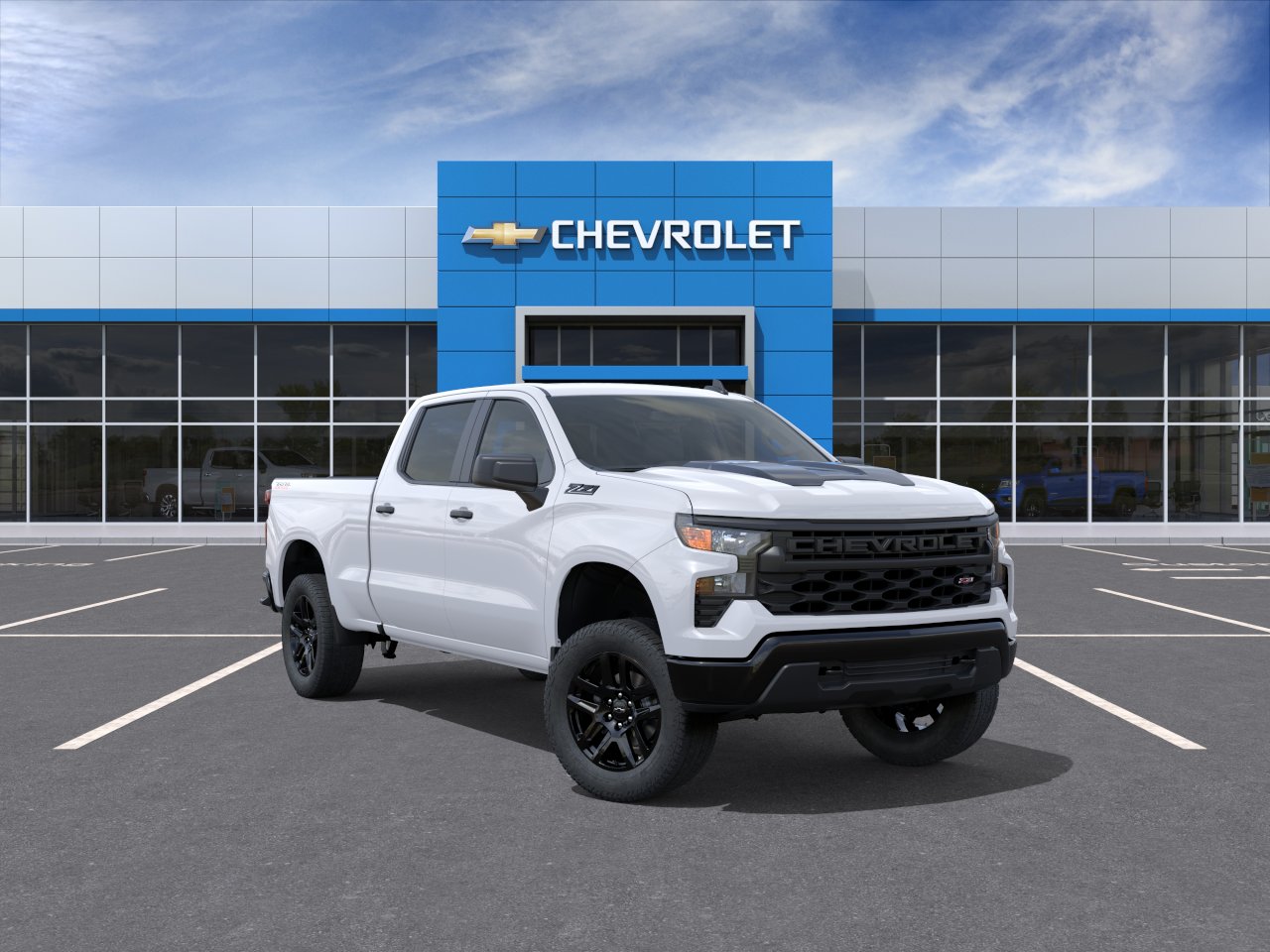 2026 Chevrolet Silverado 1500 Custom Trail Boss 4X4 Crew Cab Short Box's photo