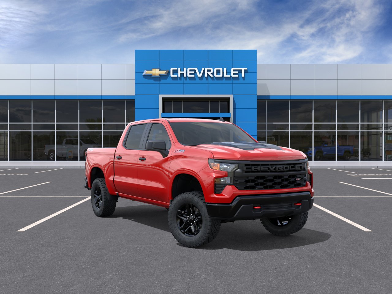 New 2026 Red Hot Chevrolet Custom Trail Boss image 25