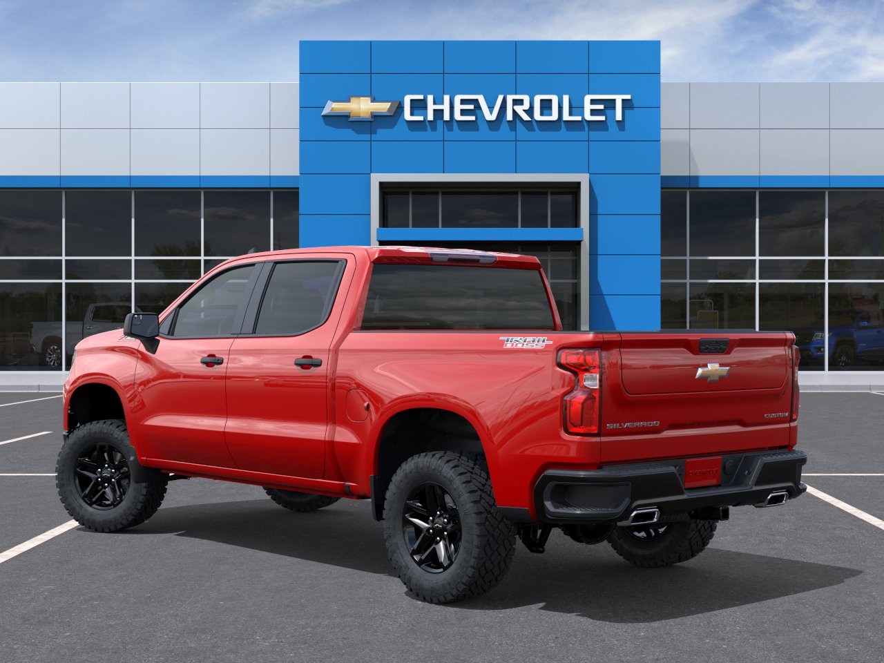 New 2026 Red Hot Chevrolet Custom Trail Boss image 27