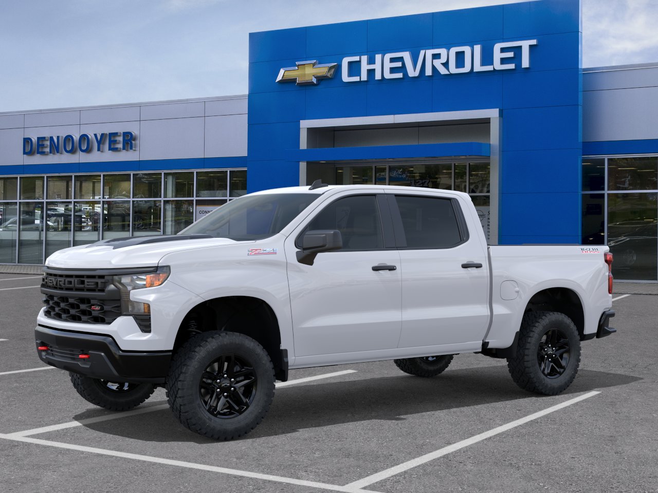New 2026 Summit White Chevrolet Custom Trail Boss image 2