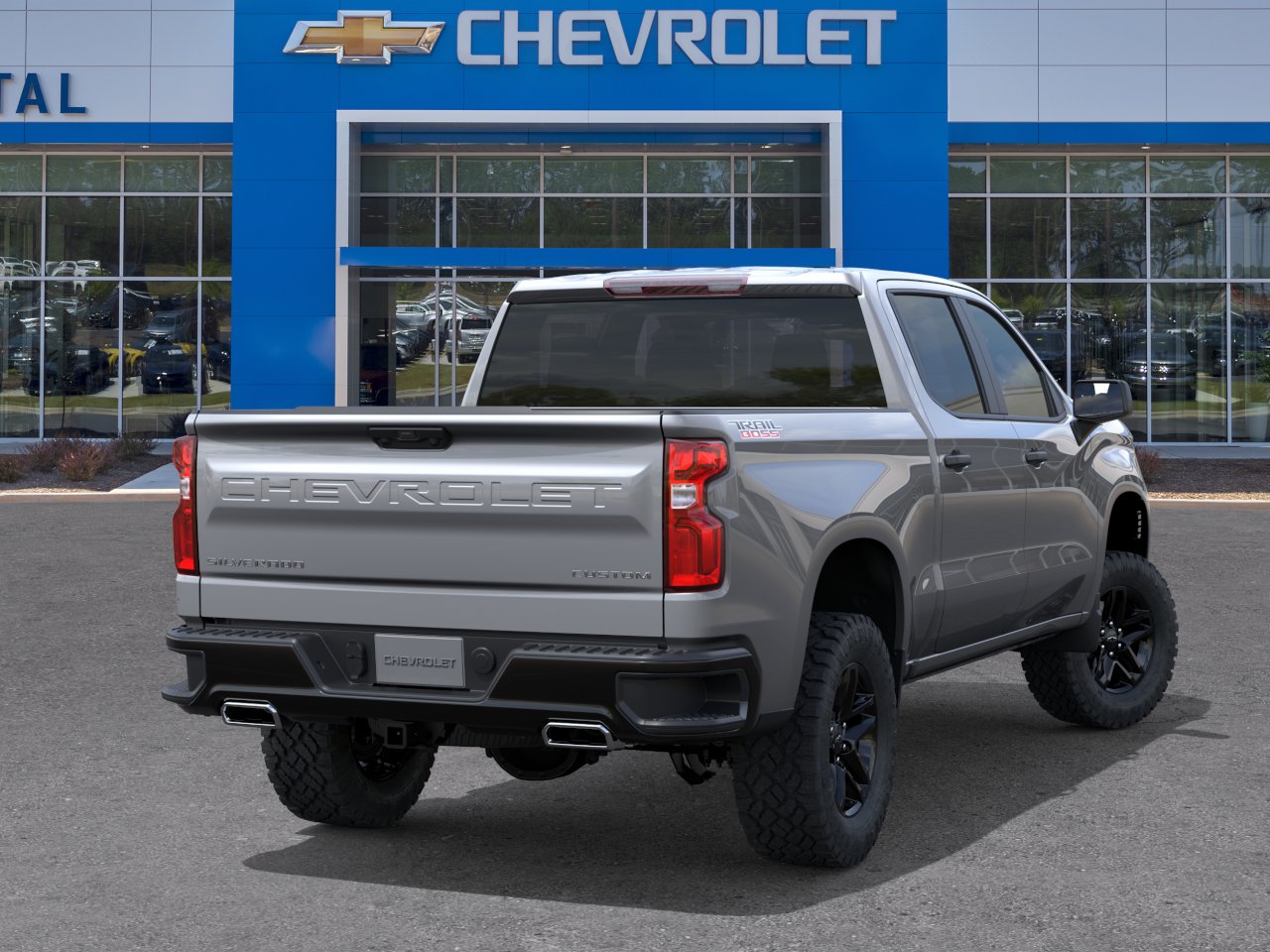 New 2026 Sterling Gray Metallic Chevrolet Custom Trail Boss image 4