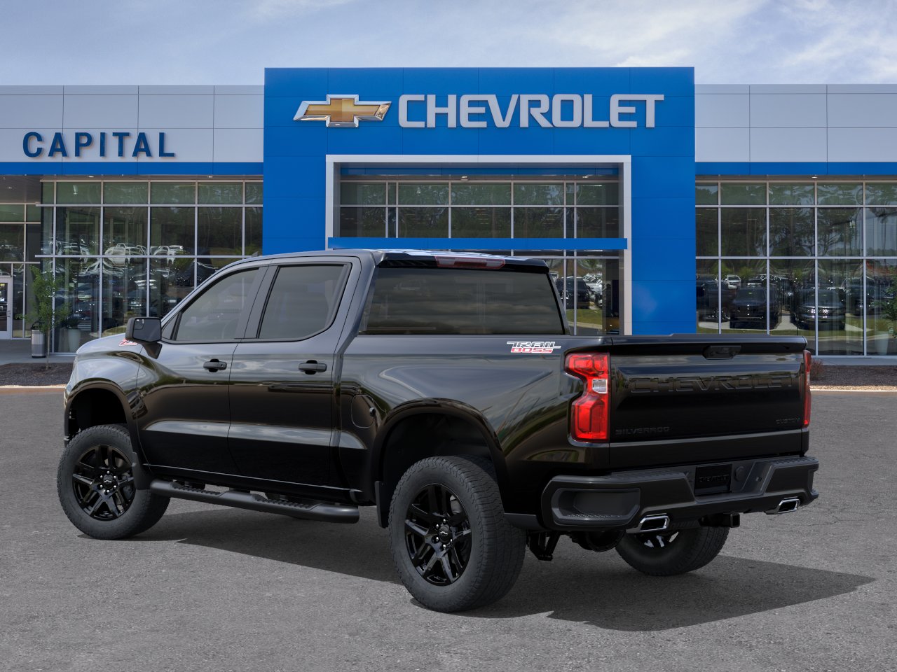 New 2026 Black Chevrolet Custom Trail Boss image 3