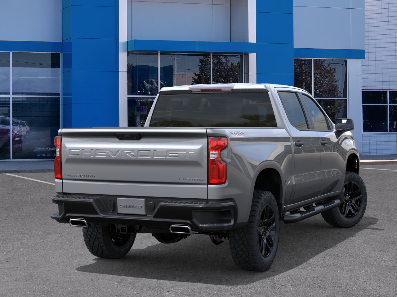 New 2026 Sterling Gray Metallic Chevrolet Custom Trail Boss image 4