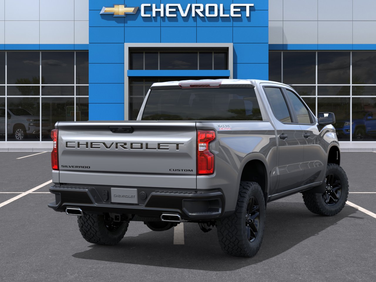 New 2026 Sterling Gray Metallic Chevrolet Custom Trail Boss image 4