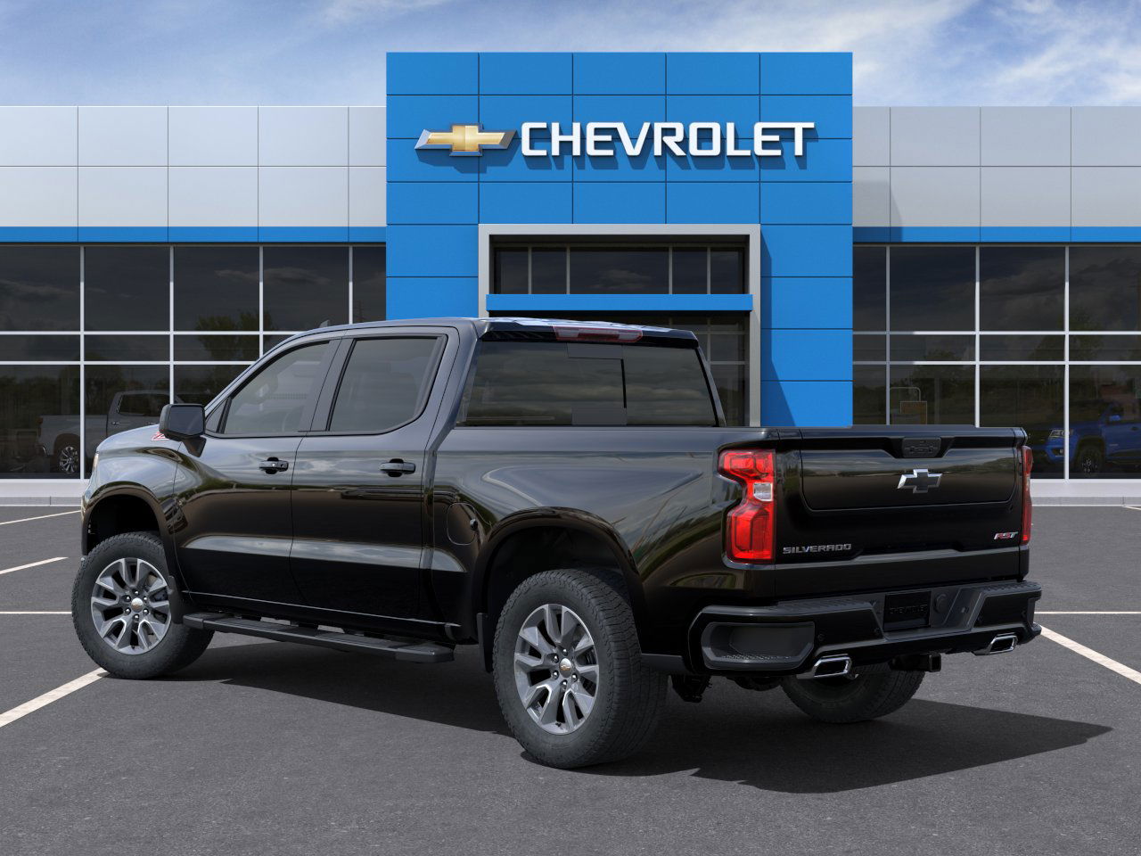 New 2025 Black Chevrolet RST image 3