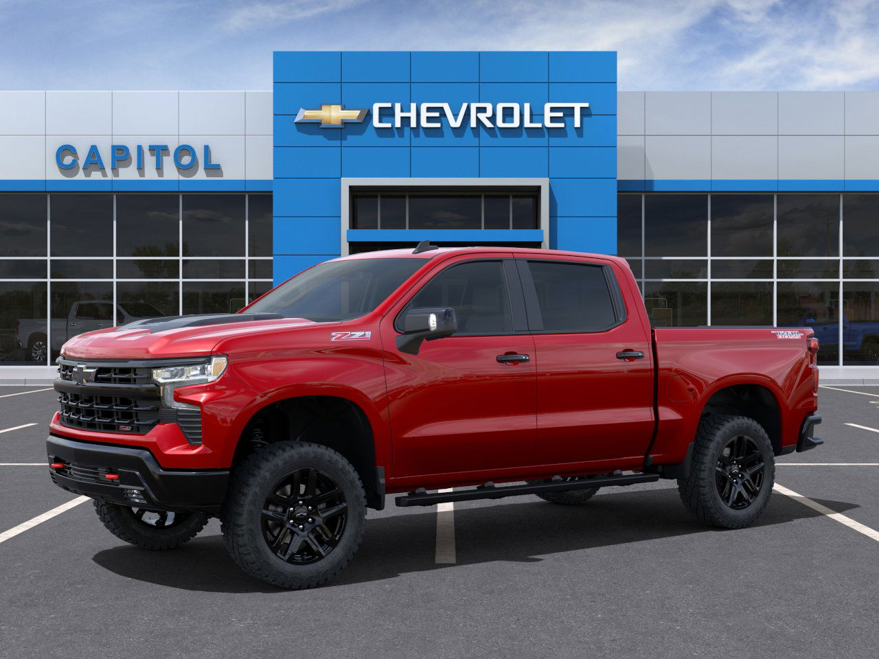 New 2025 Radiant Red Tintcoat Chevrolet LT Trail Boss image 2