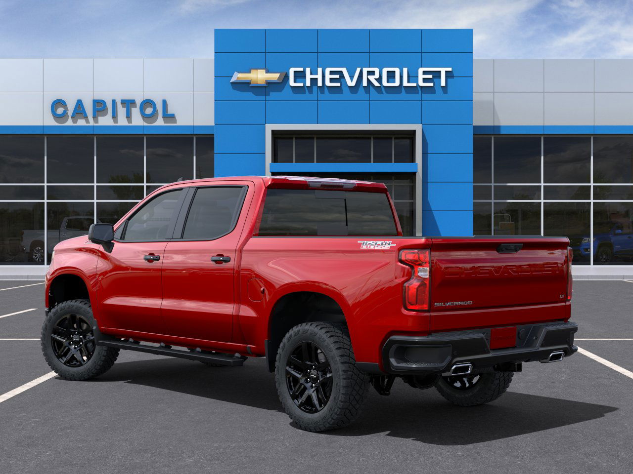 New 2025 Radiant Red Tintcoat Chevrolet LT Trail Boss image 3