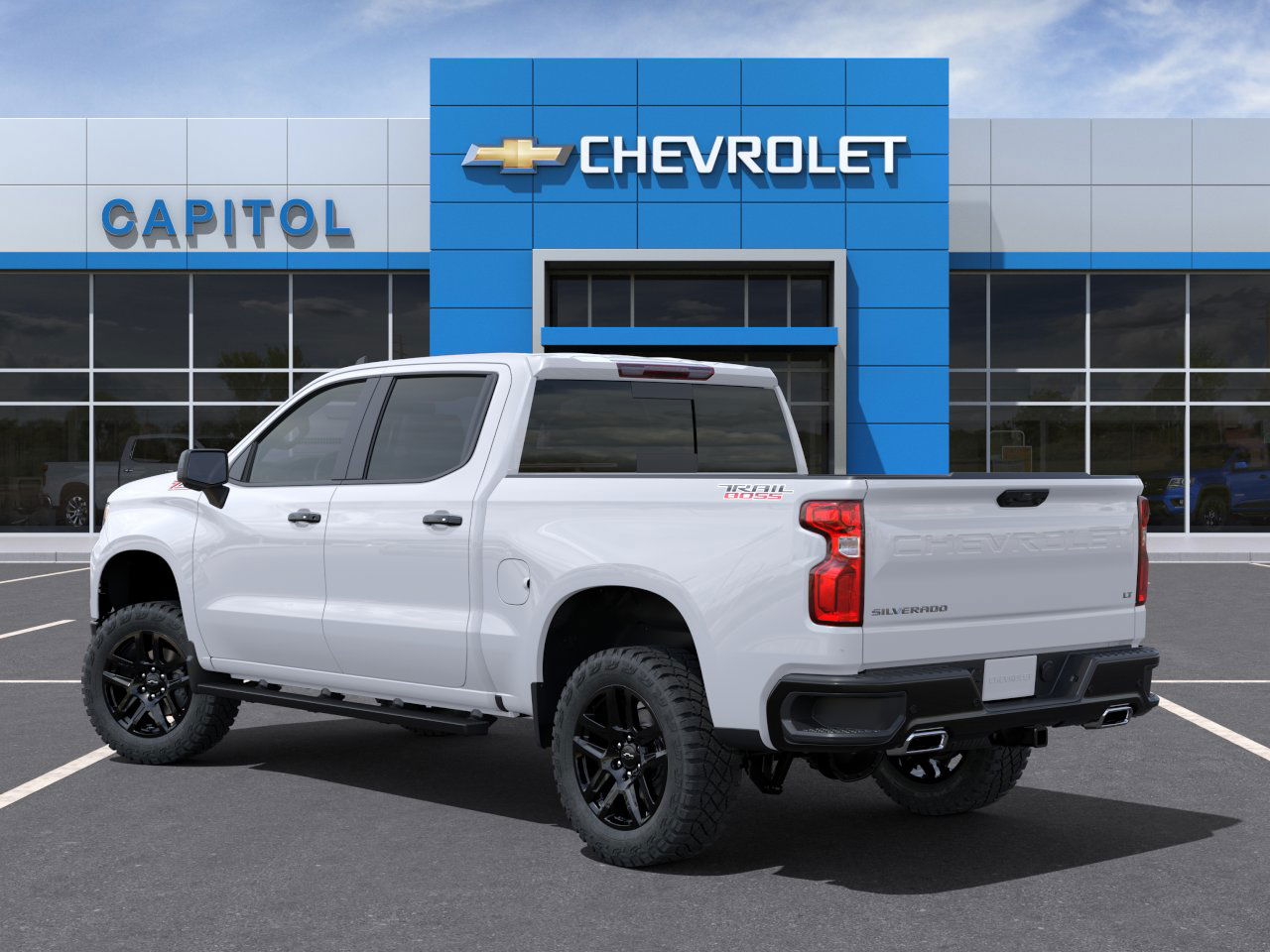 New 2025 Summit White Chevrolet LT Trail Boss image 3