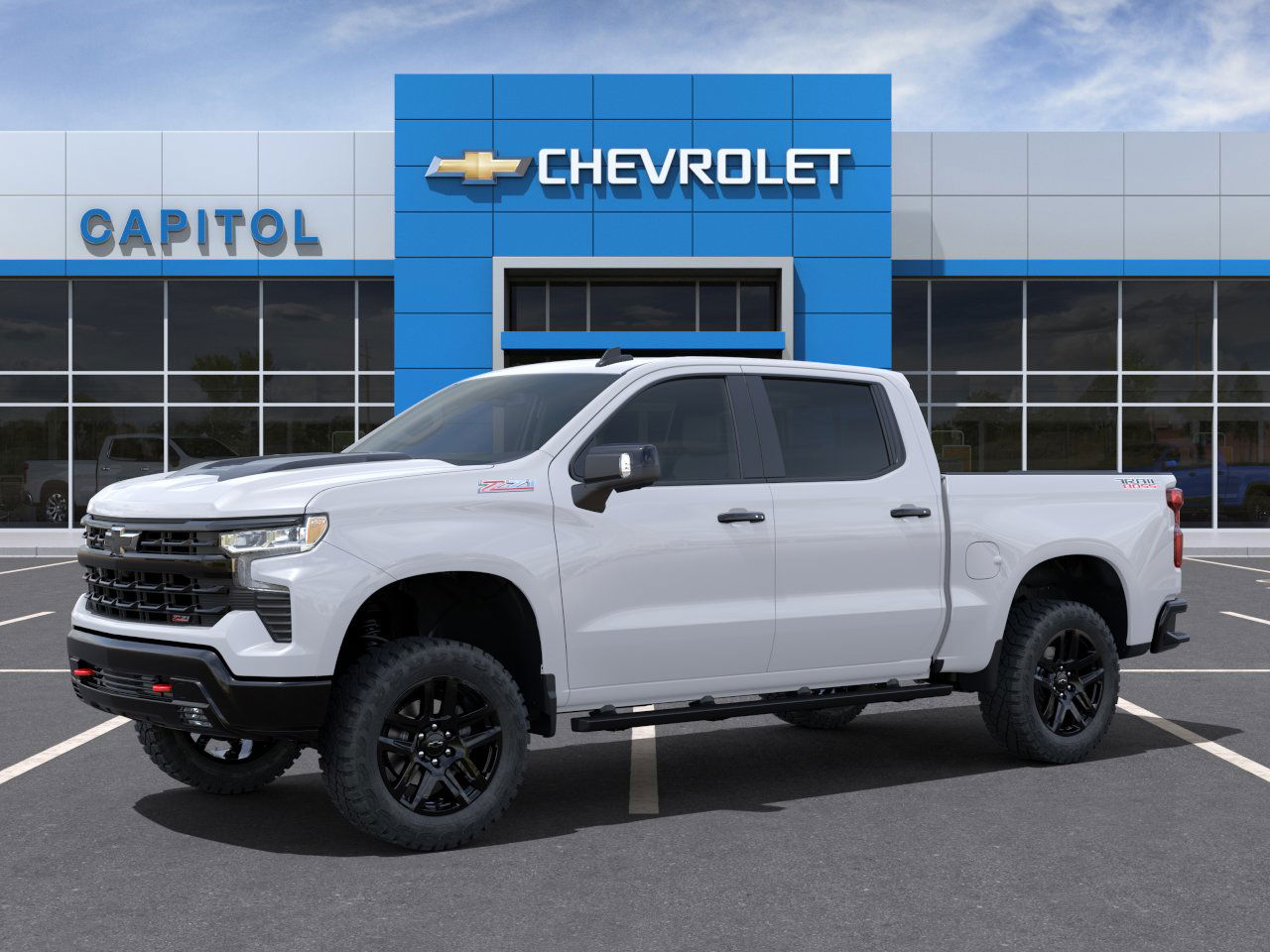 New 2025 Summit White Chevrolet LT Trail Boss image 2