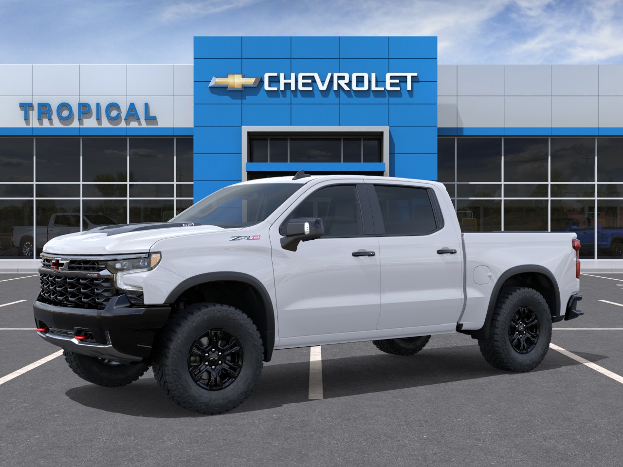 New 2026 Summit White Chevrolet ZR2 image 36