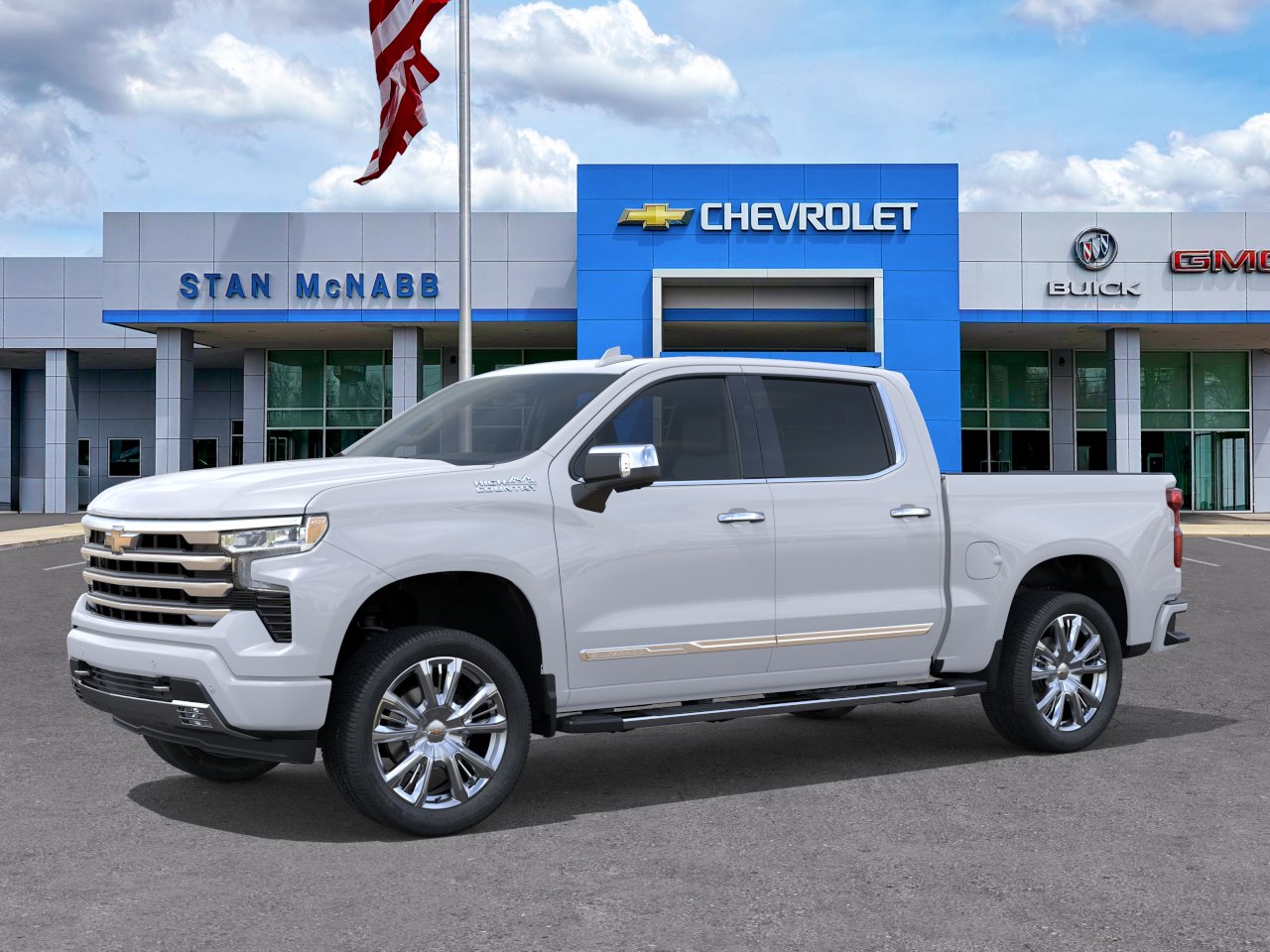New 2026 Polar White Tricoat Chevrolet High Country image 2