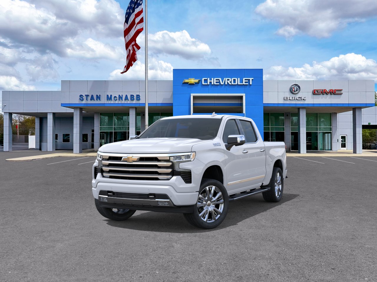 New 2026 Polar White Tricoat Chevrolet High Country image 8