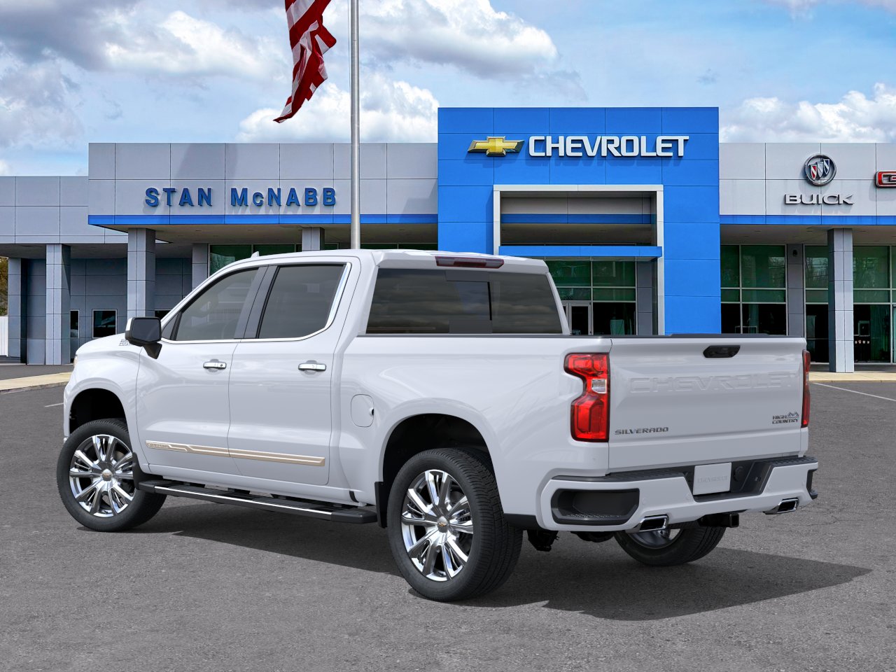 New 2026 Polar White Tricoat Chevrolet High Country image 3