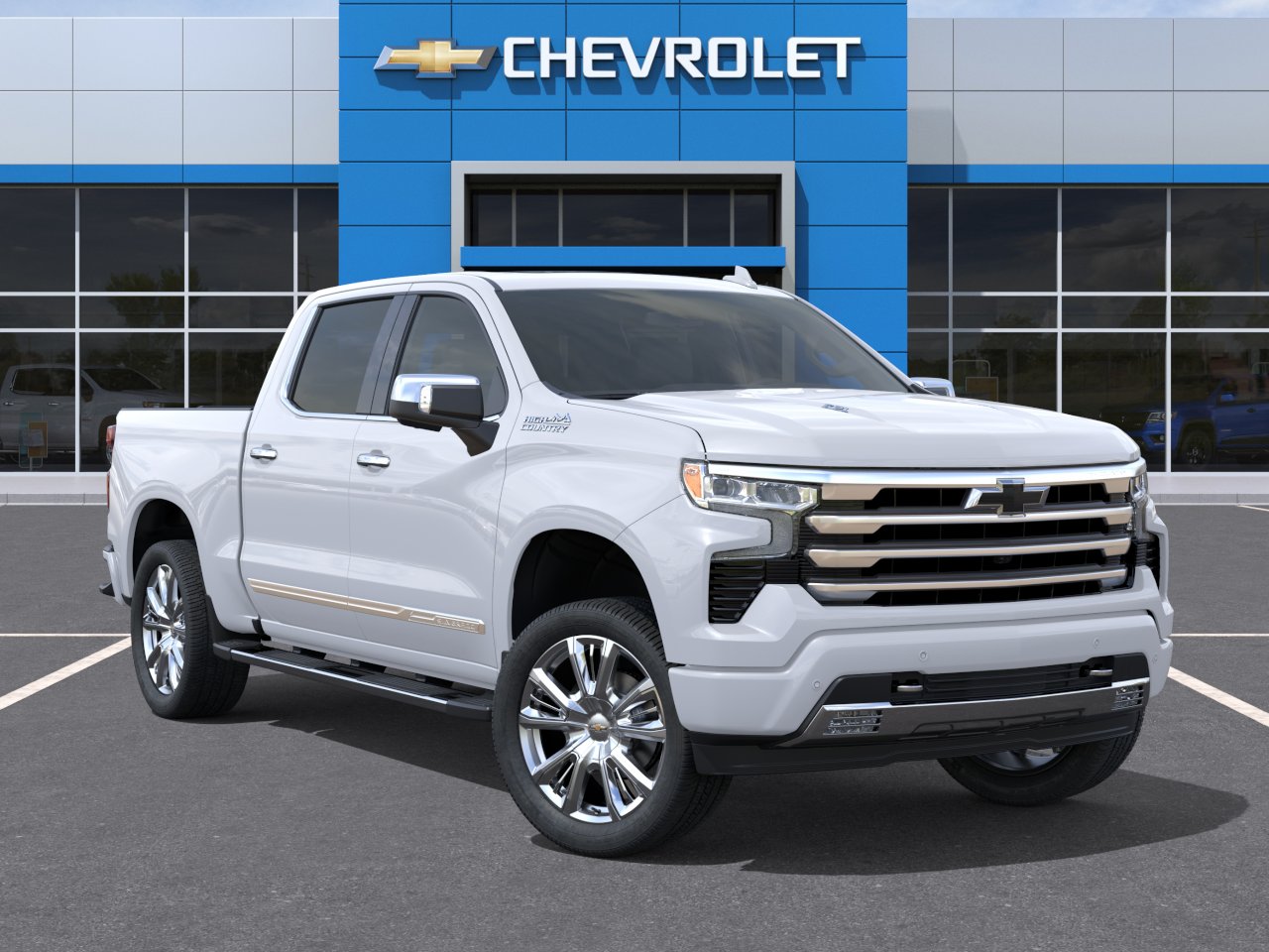 New 2026 Polar White Tricoat Chevrolet High Country image 8