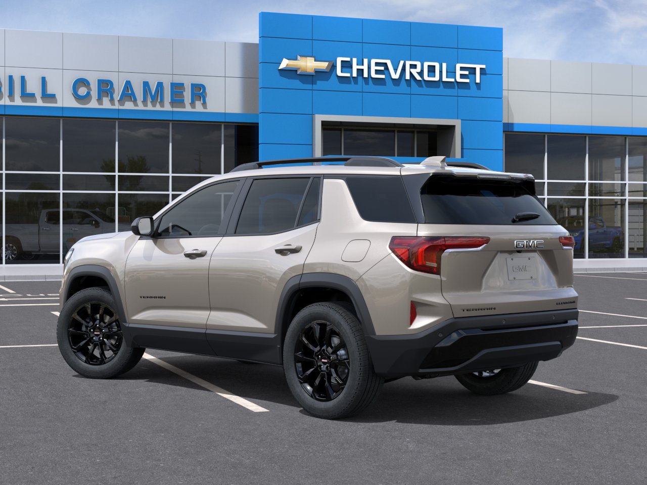 New 2027 Riverstone Metallic GMC Elevation image 3