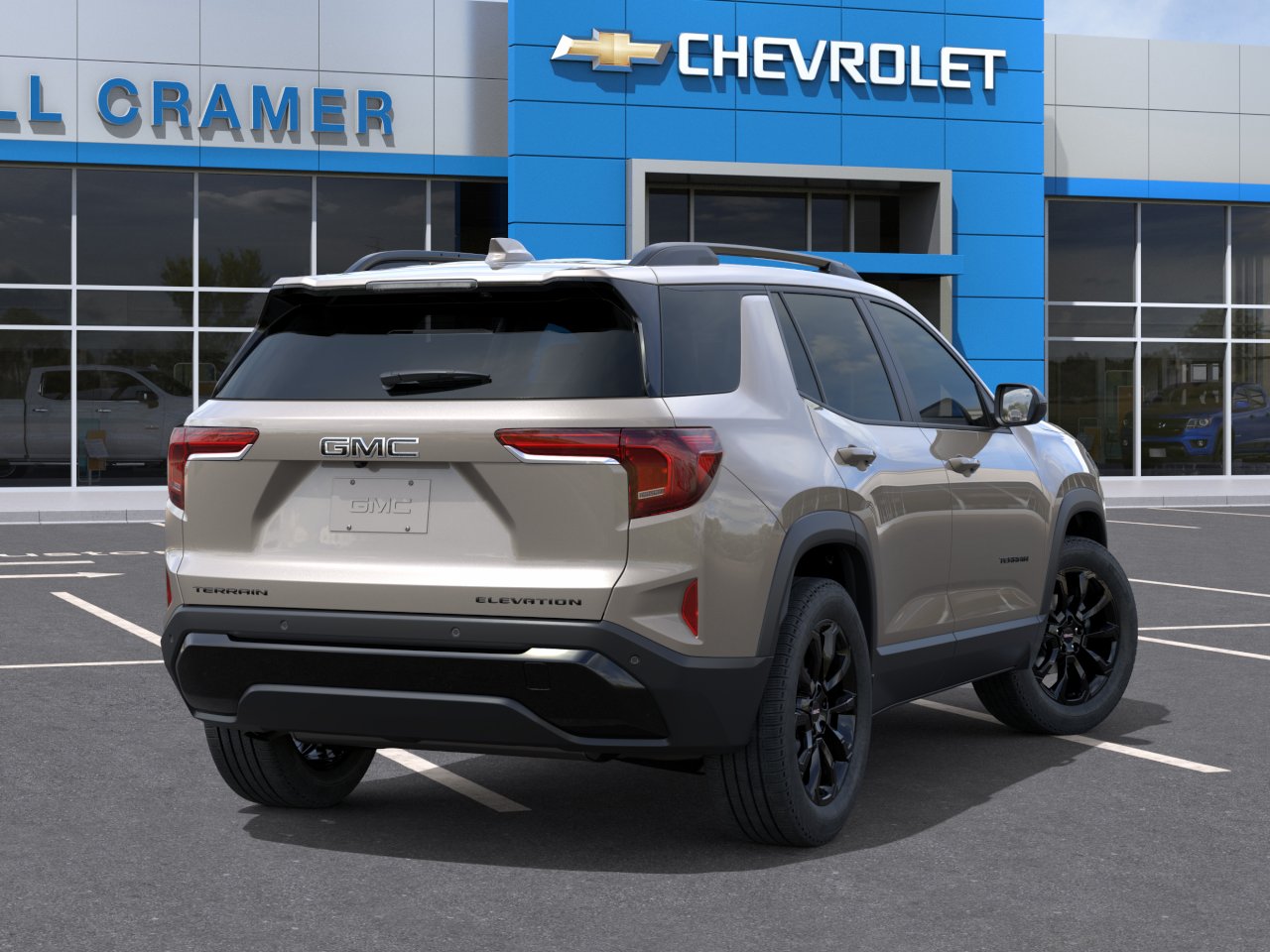 New 2027 Riverstone Metallic GMC Elevation image 4
