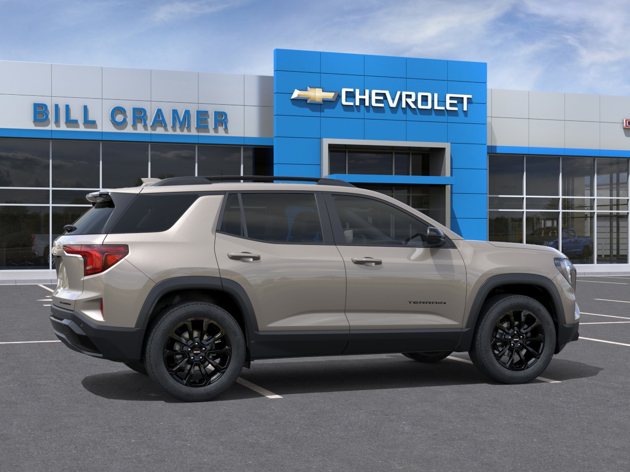 New 2027 Riverstone Metallic GMC Elevation image 5