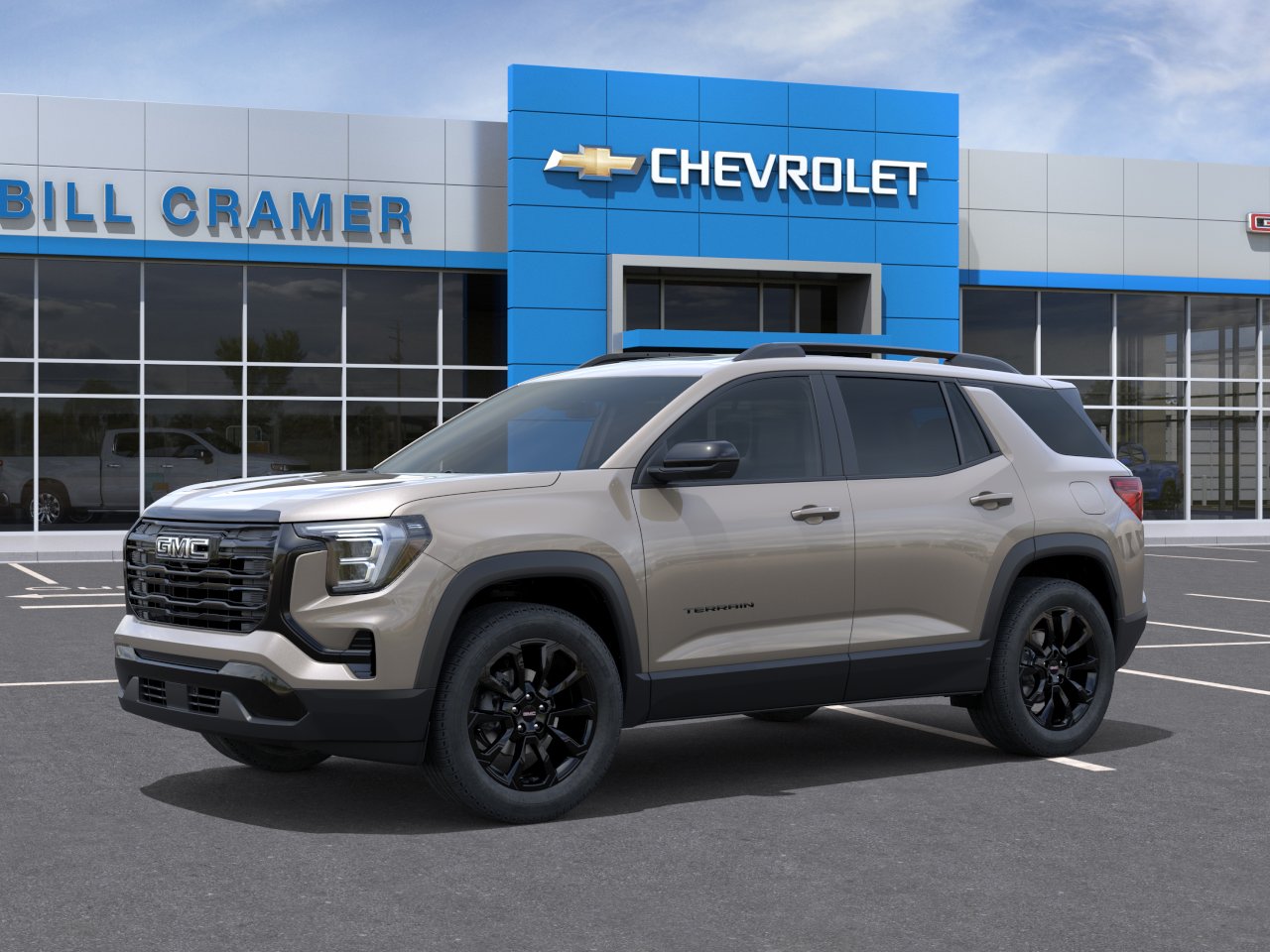 New 2027 Riverstone Metallic GMC Elevation image 2