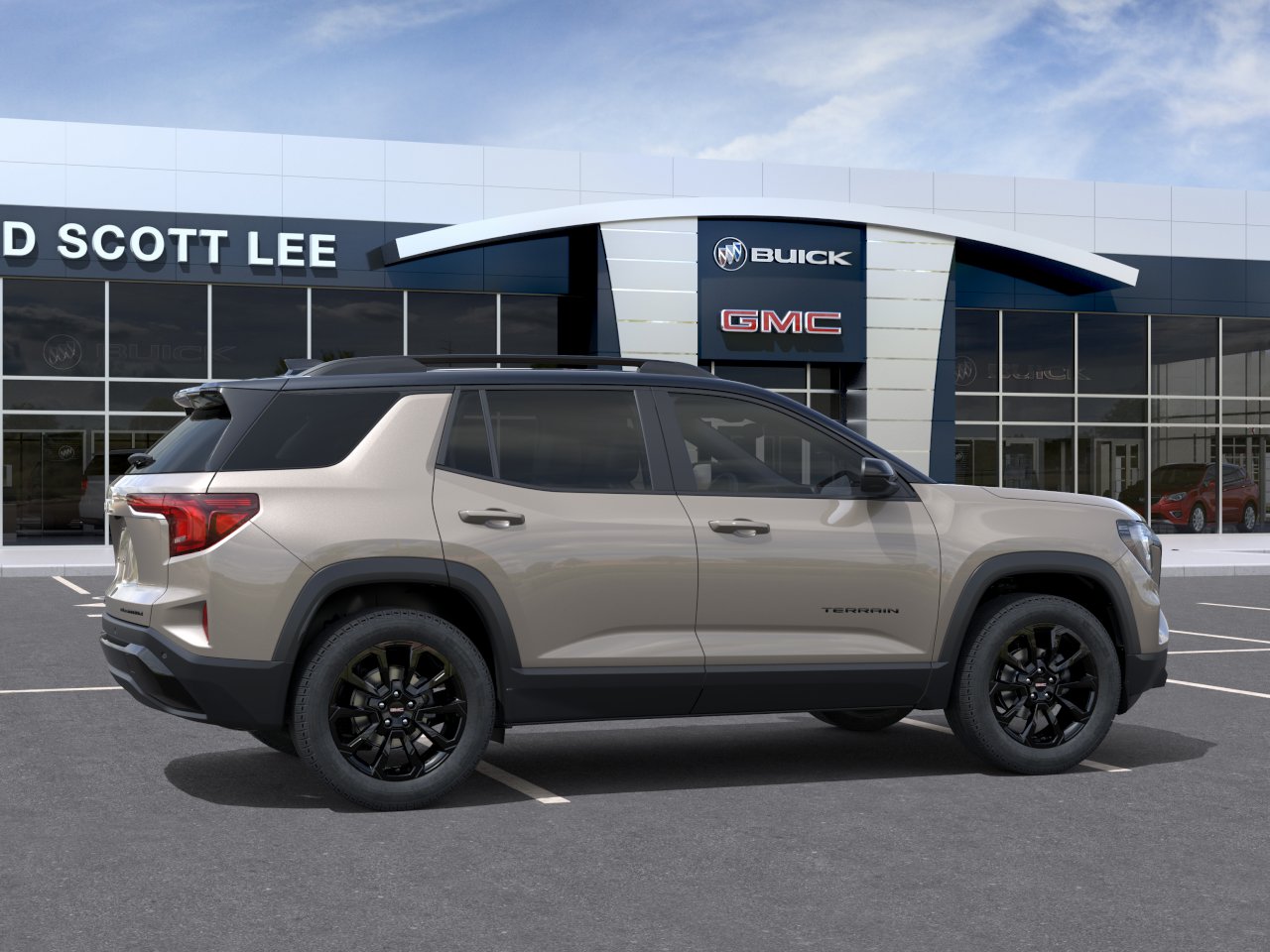 New 2027 Riverstone Metallic GMC Elevation image 5