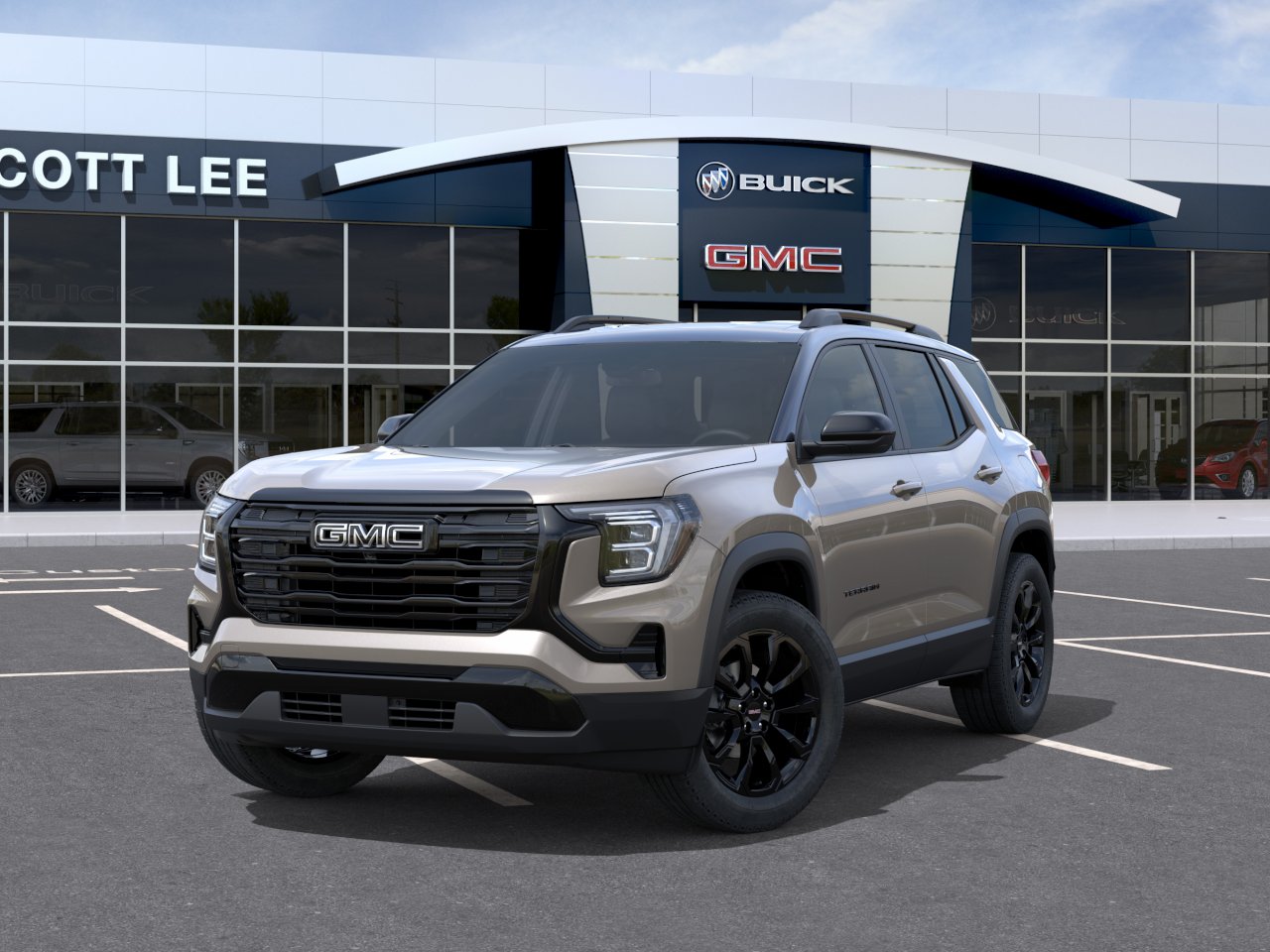 New 2027 Riverstone Metallic GMC Elevation image 6