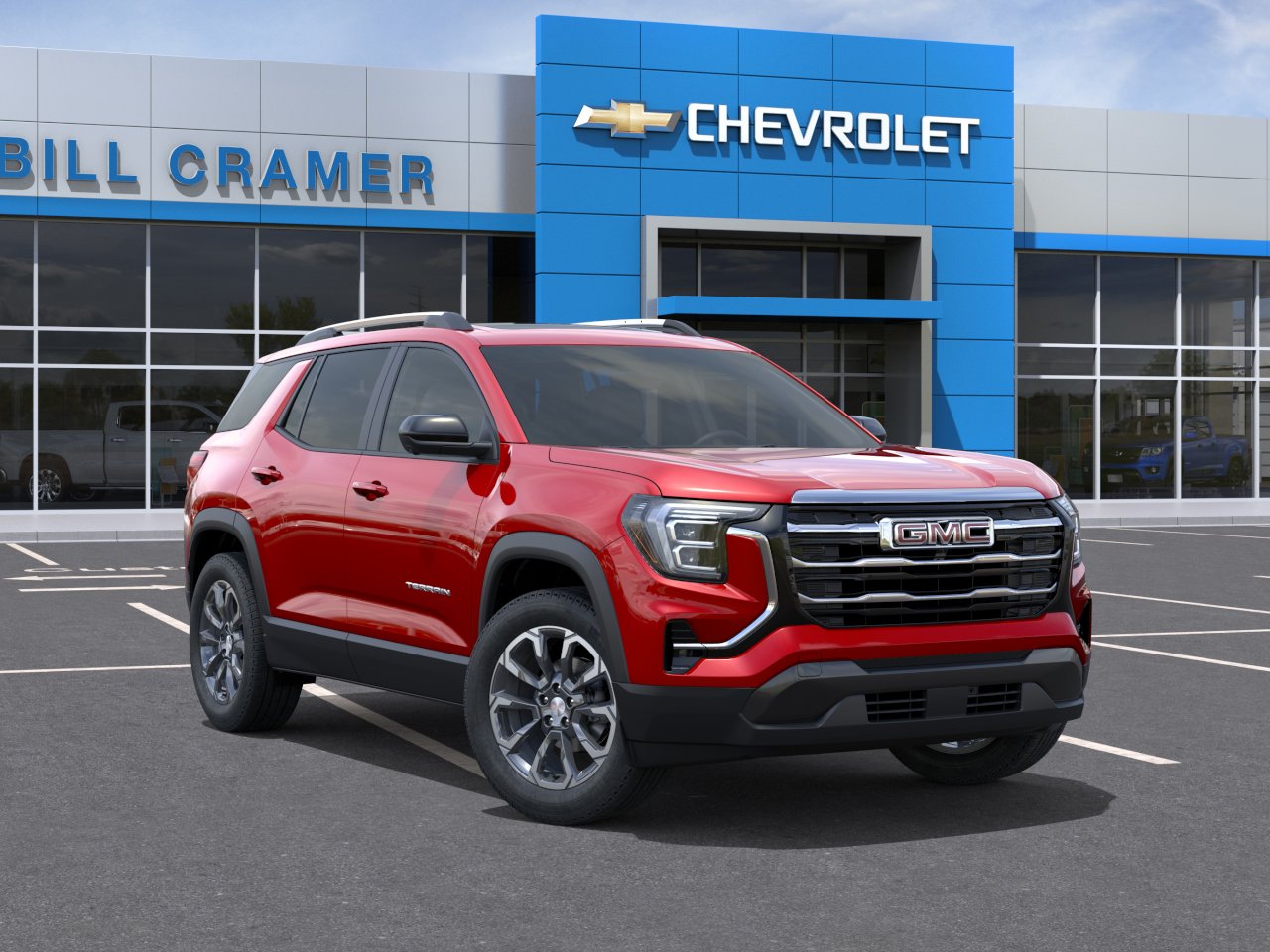 New 2027 Volcanic Red Tintcoat GMC Elevation image 7