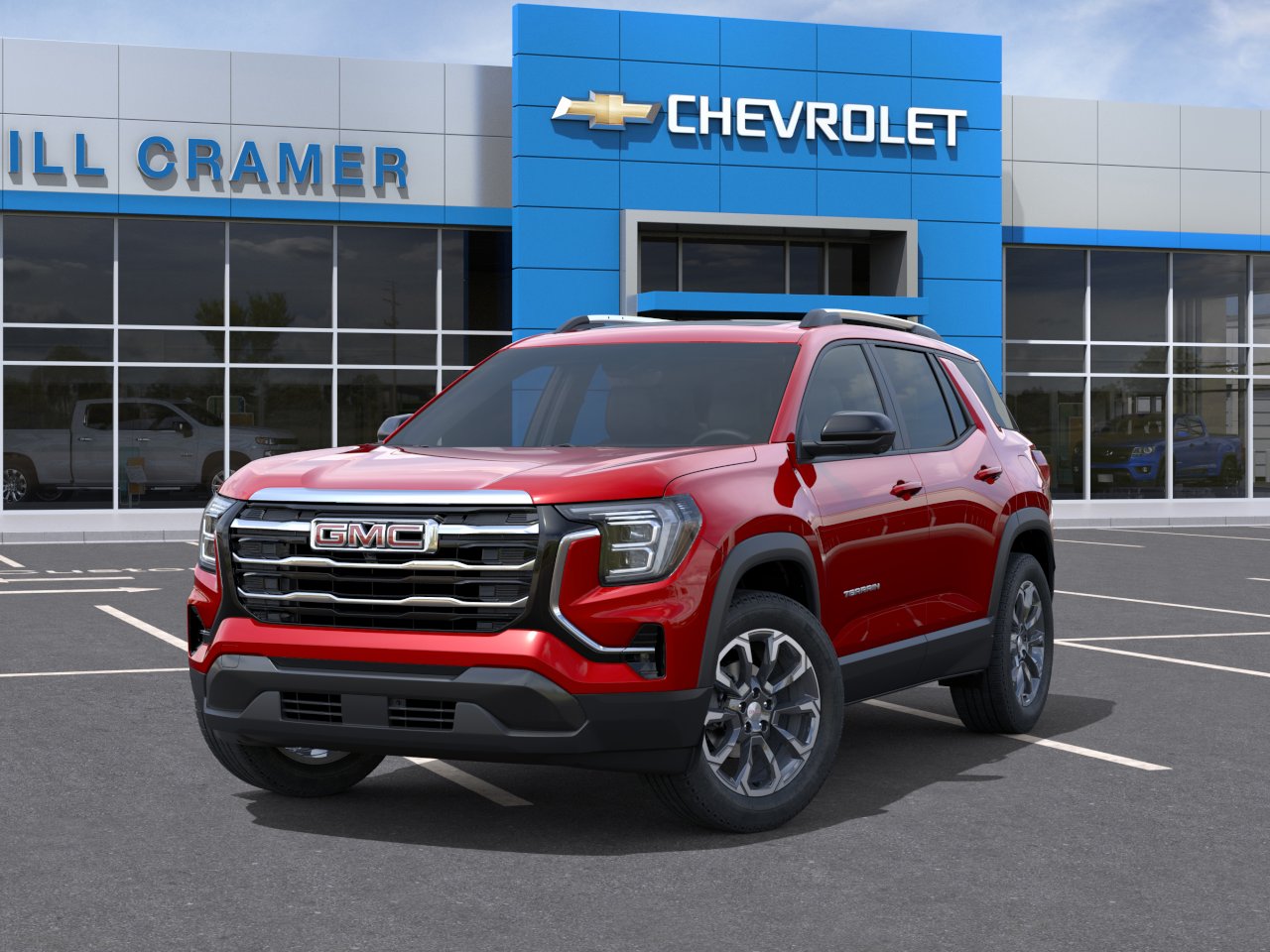 New 2027 Volcanic Red Tintcoat GMC Elevation image 6