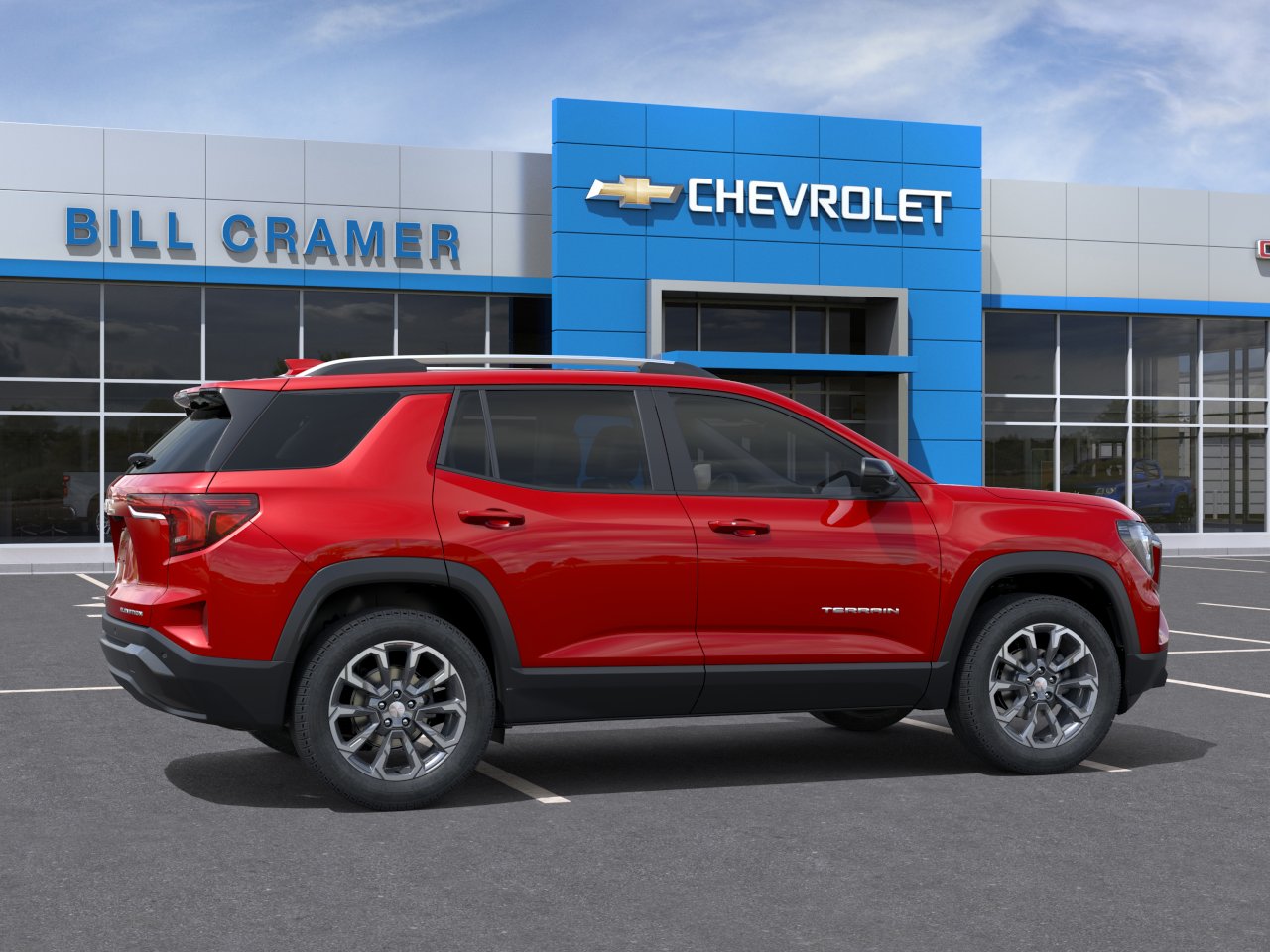 New 2027 Volcanic Red Tintcoat GMC Elevation image 5