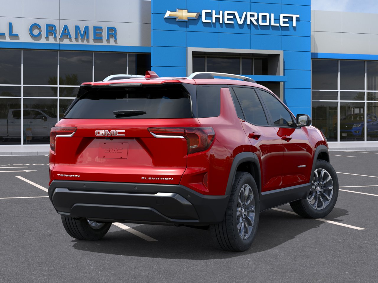 New 2027 Volcanic Red Tintcoat GMC Elevation image 4