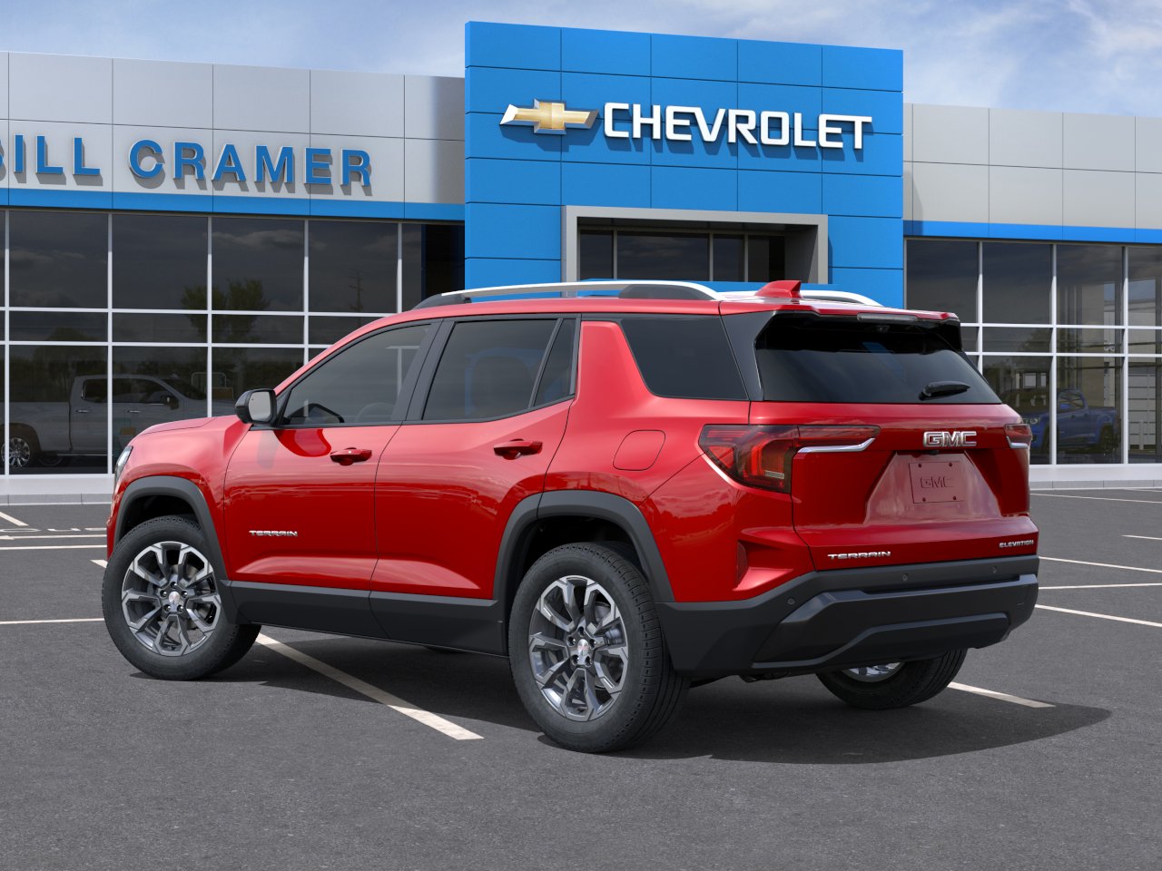 New 2027 Volcanic Red Tintcoat GMC Elevation image 3