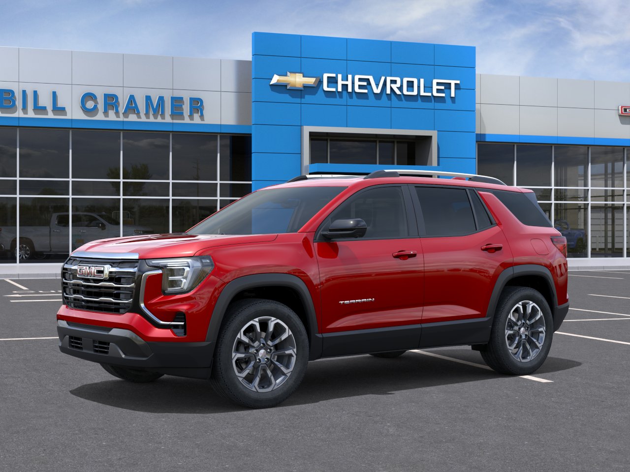 New 2027 Volcanic Red Tintcoat GMC Elevation image 2
