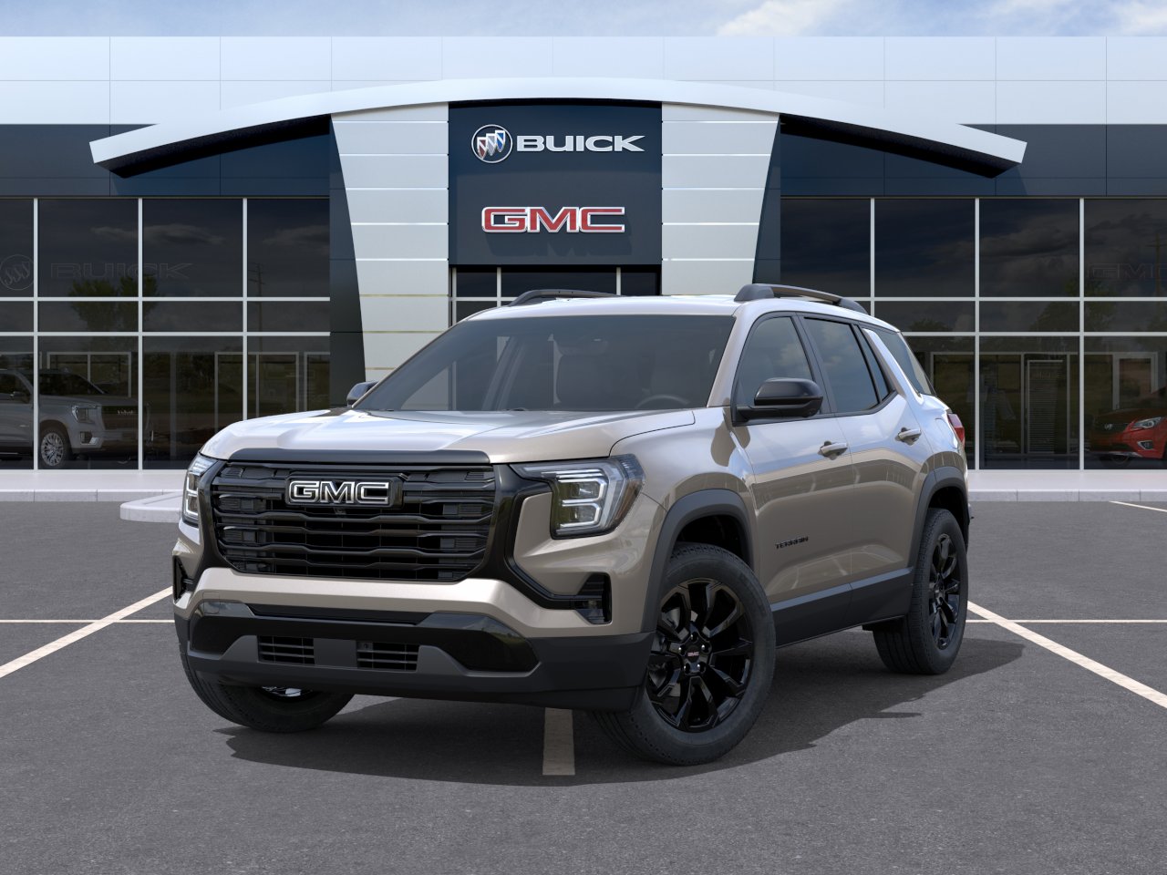 New 2027 Riverstone Metallic GMC Elevation image 6