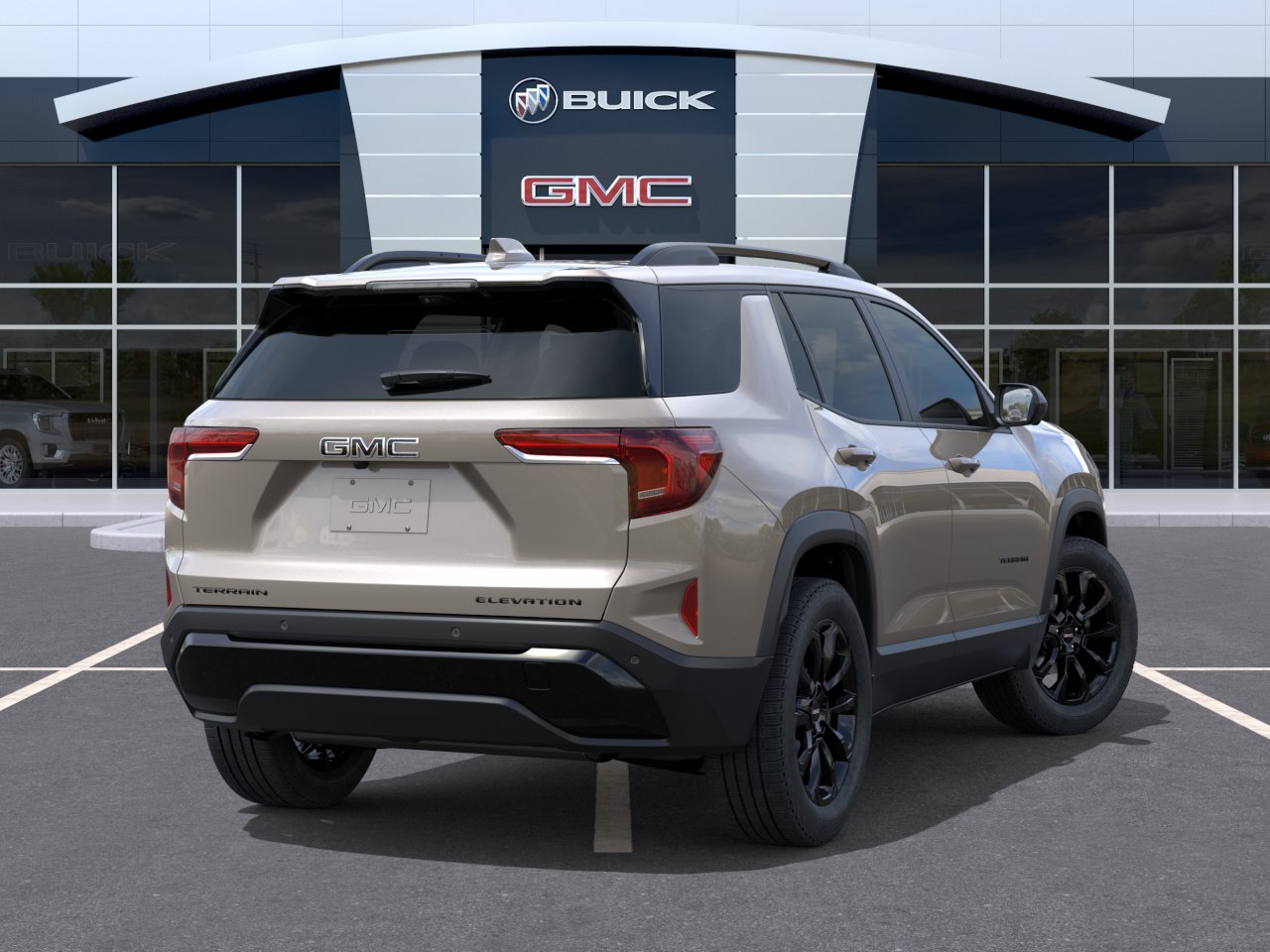 New 2027 Riverstone Metallic GMC Elevation image 4