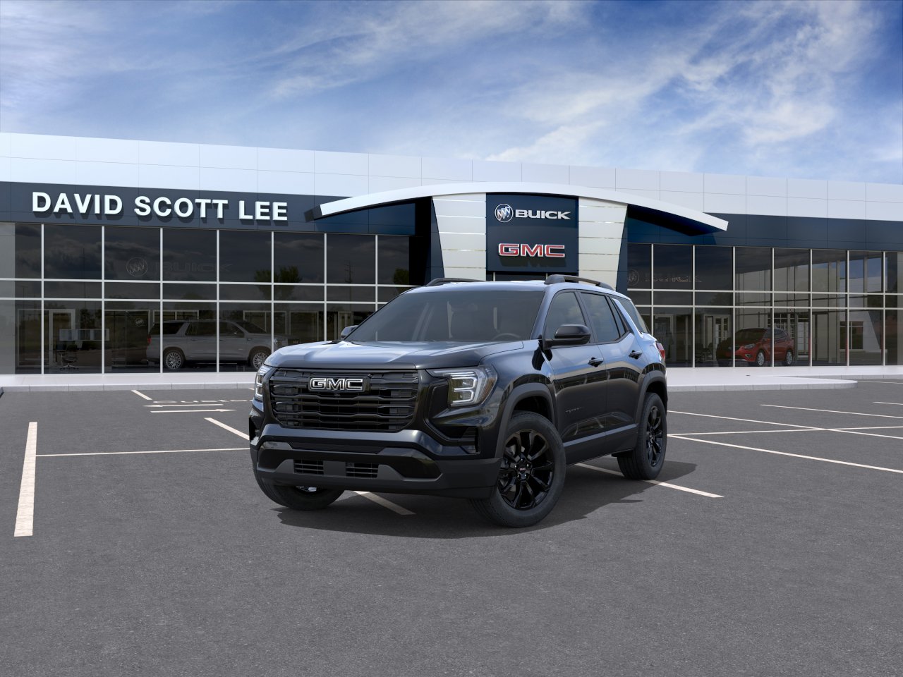 New 2027 Ebony Twilight Metallic GMC FWD Elevation image 8