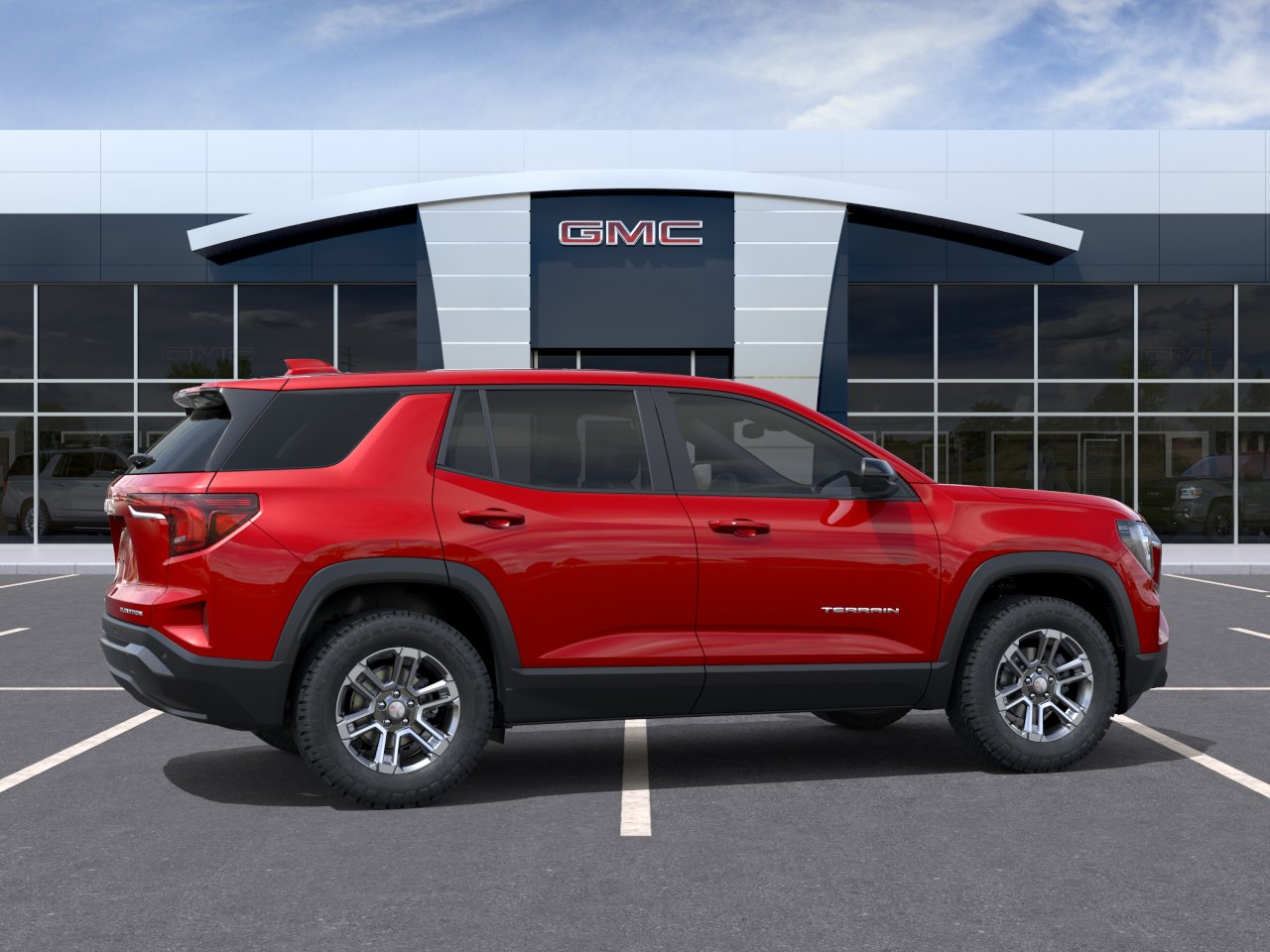 New 2027 Volcanic Red Tintcoat GMC Elevation image 5
