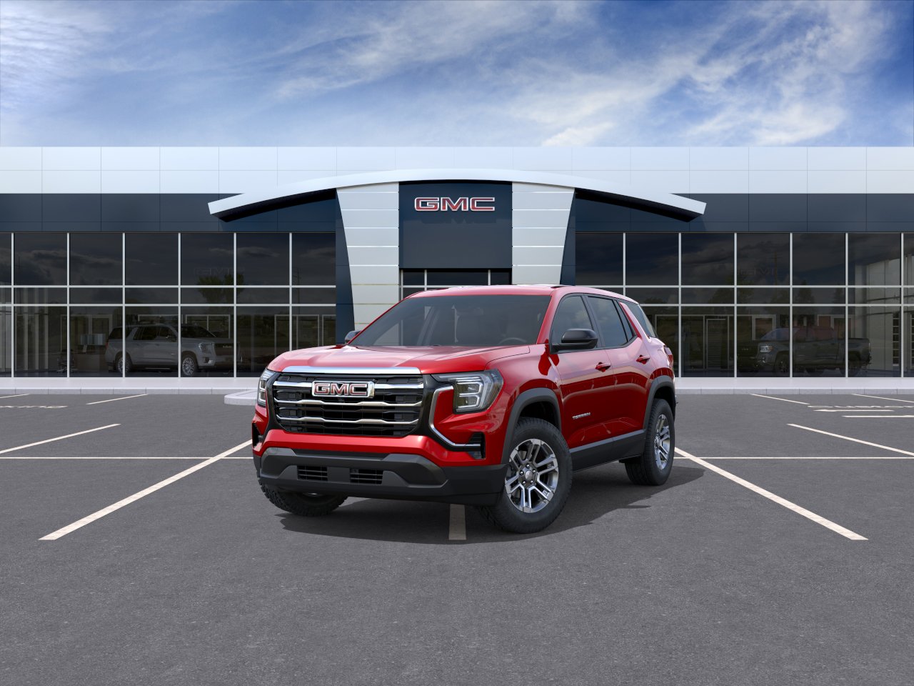 New 2027 Volcanic Red Tintcoat GMC Elevation image 8