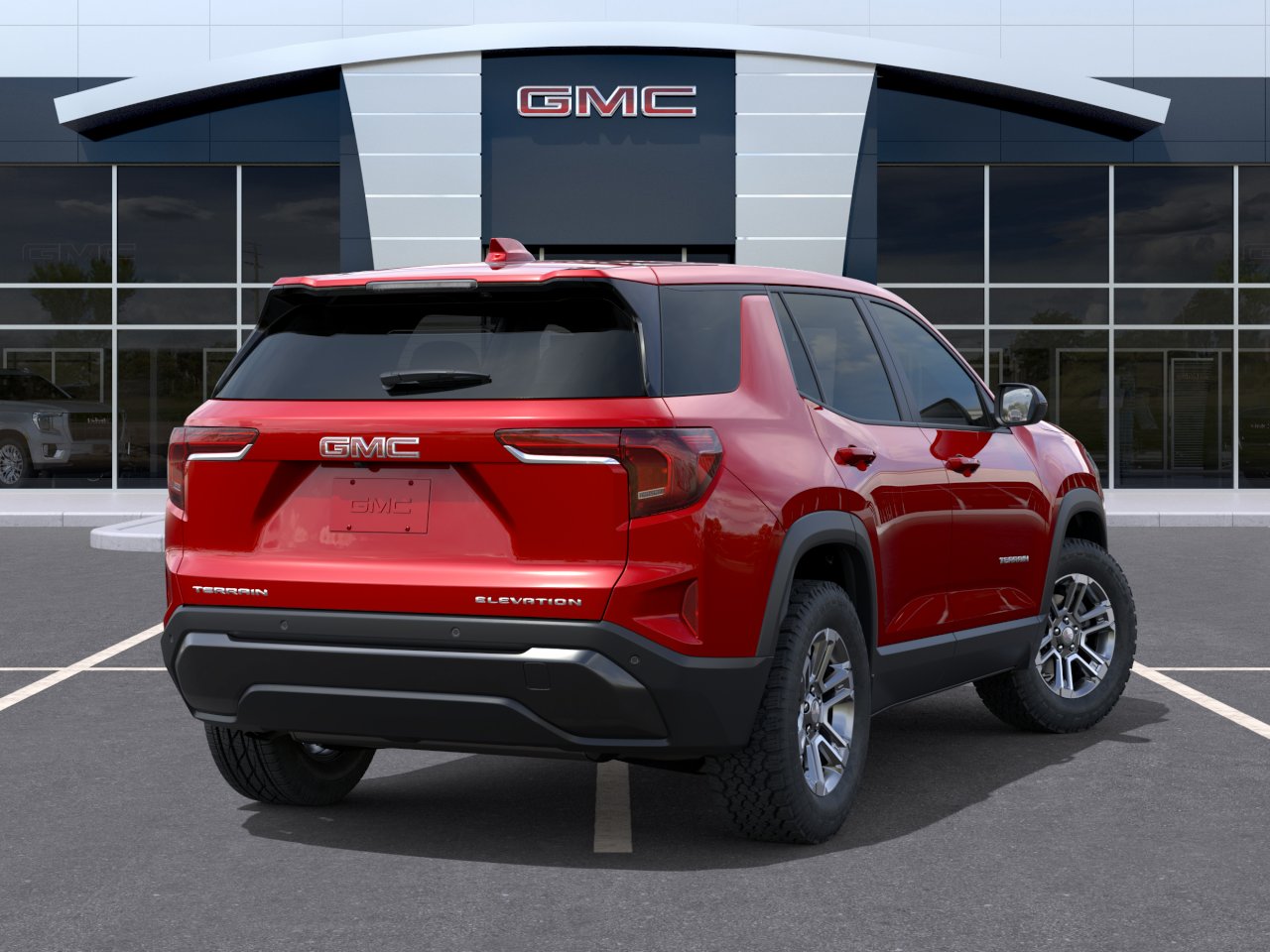 New 2027 Volcanic Red Tintcoat GMC Elevation image 4