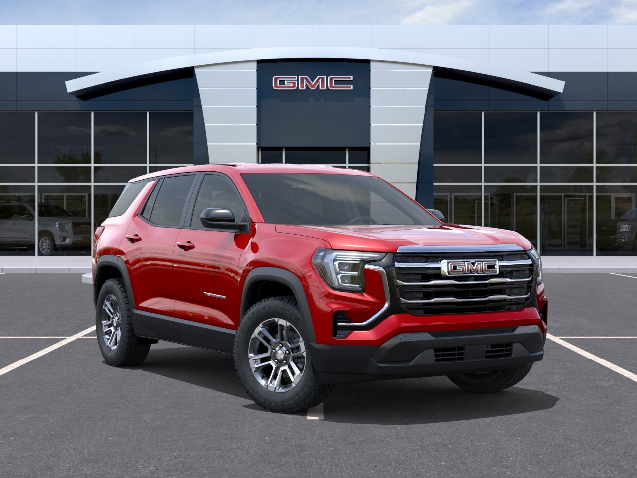 New 2027 Volcanic Red Tintcoat GMC Elevation image 7