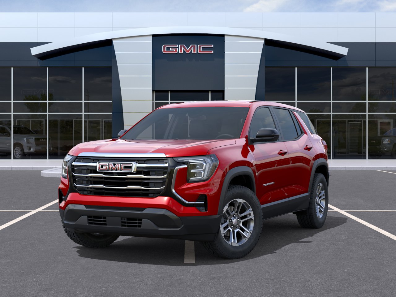 New 2027 Volcanic Red Tintcoat GMC Elevation image 6
